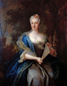 Portrait of katarzyna Barbara Radziwitt